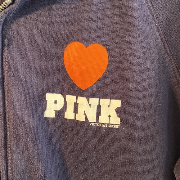 PINK Victoria’s Secret Chicago Bears Zip Up Hoodie - Picture 4 of 8